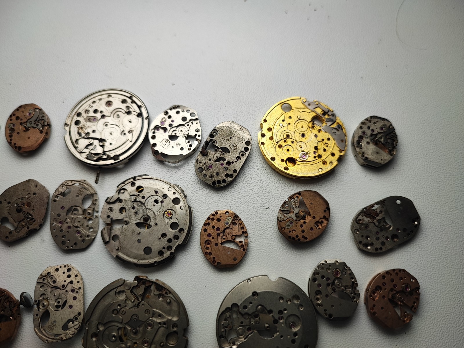 mix Watch Main Plate lot watchmaker fef fhf as eb fe others