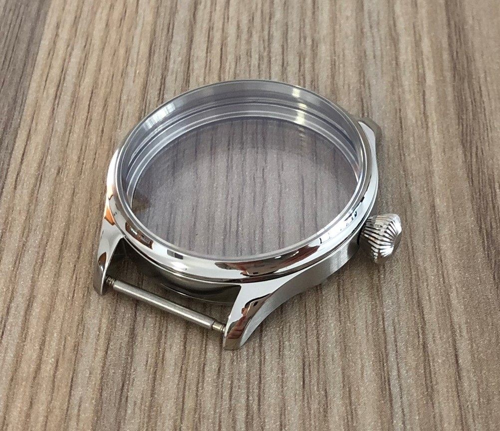 40mm Stainless Steel Case Sapphire Glass For ETA6497/6498 ST3600/3621 Movement