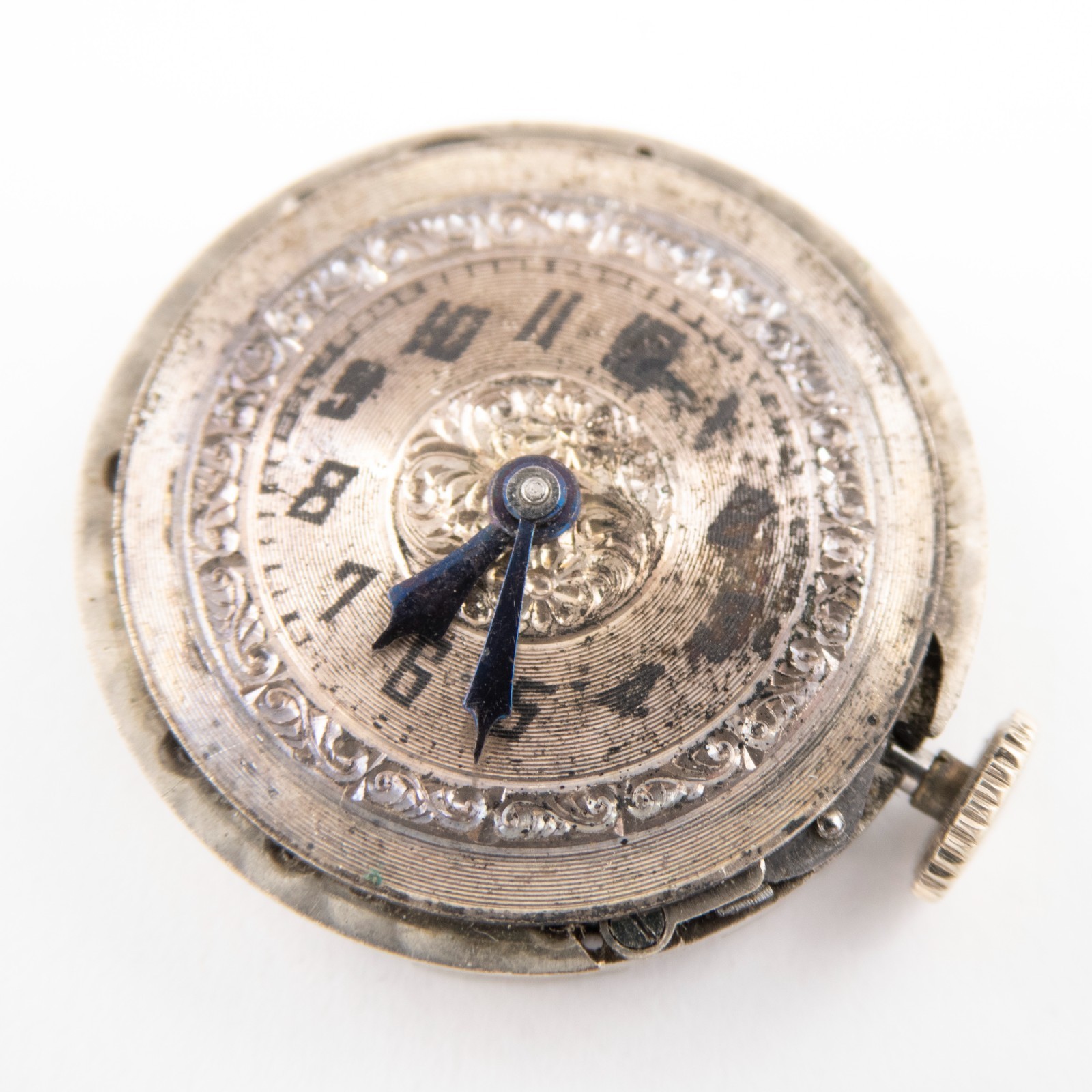 Vintage Bulova 22 x 5.3 mm 15-Jewel Wristwatch Movement, Runs