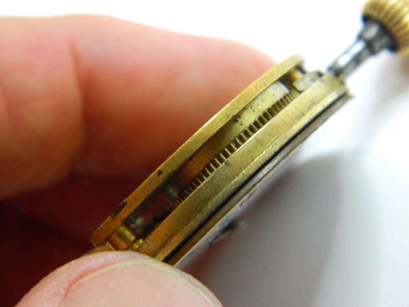 VINTAGE 36mm JR LOSADA ENGLISH LONDON POCKET WATCH MOVEMENT – REPAIR