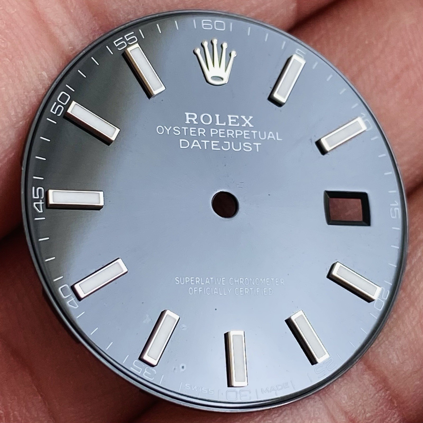 Rolex Black Dial For Datejust 41mm Model Ref 126300 & 126334