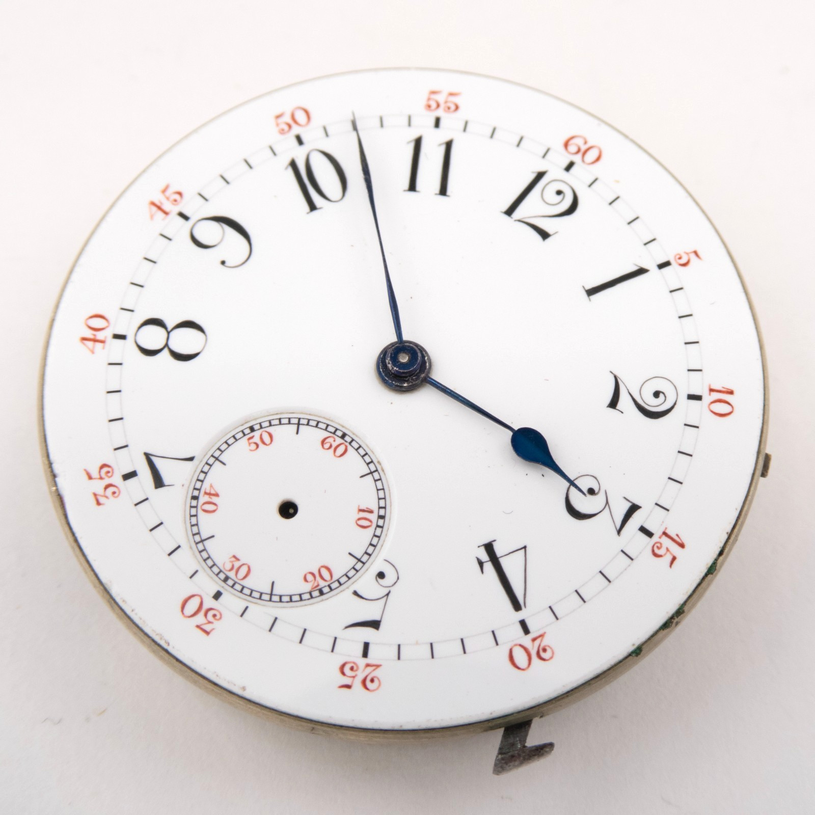 Bartens & Rice 32.4 x 7.9 mm Lever-Set Antique Pocket Watch Movement