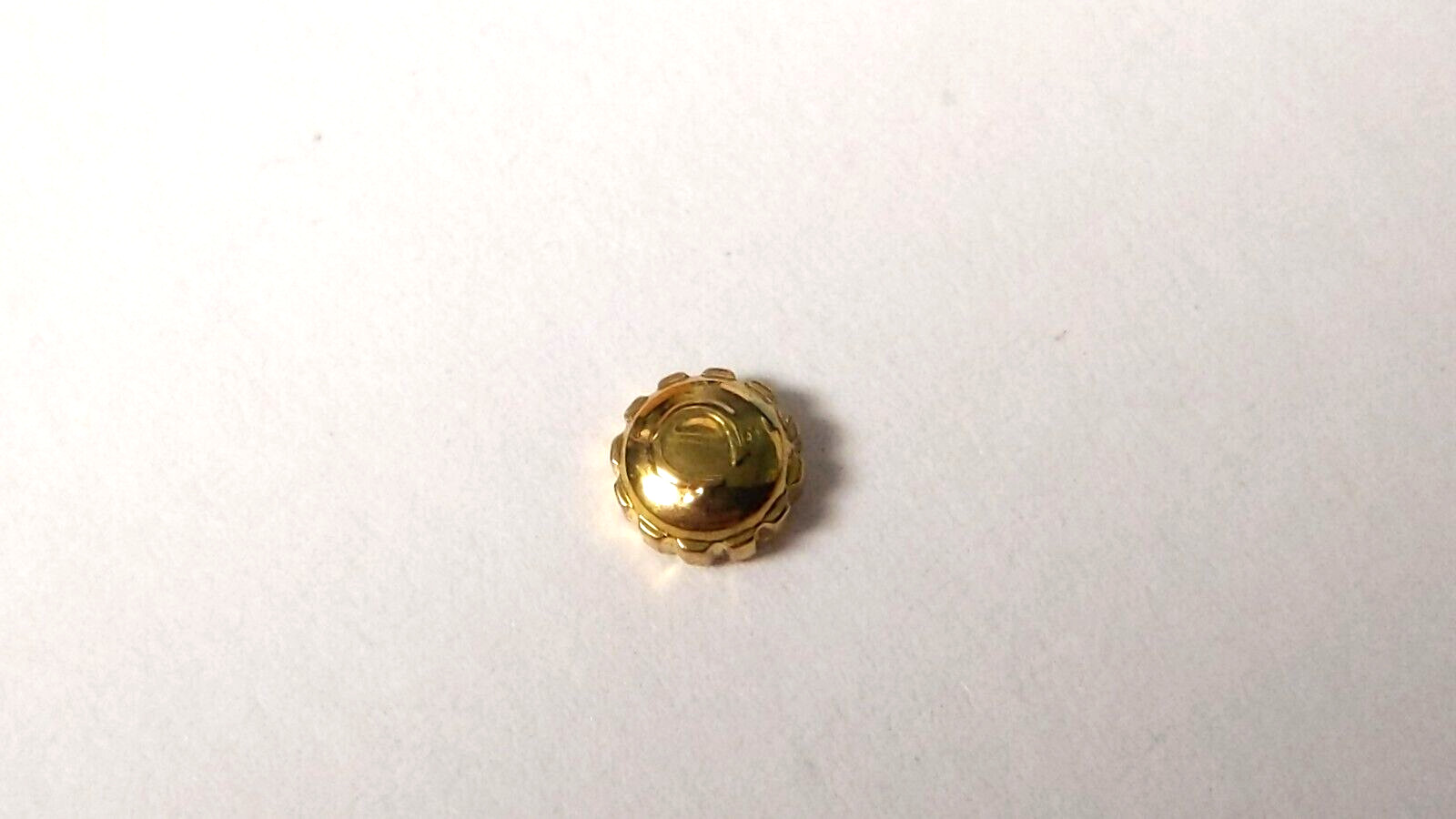 Swiss Made CROWN for OM Waterproof CROWN YELLOW 4.8mm x 2.0 T10Y Flower Shape