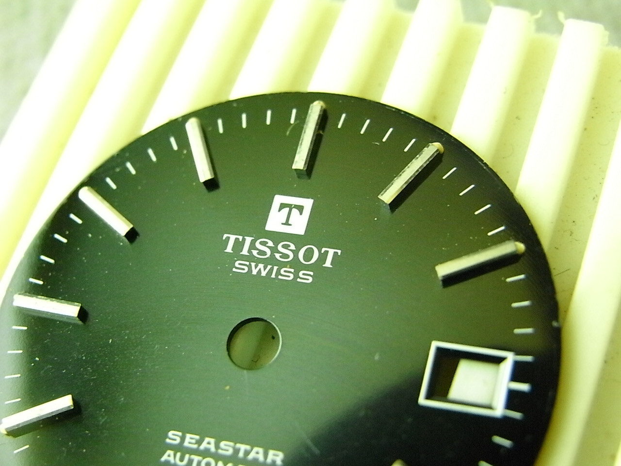 OLD UNUSED TISSOT SEASTAR DARK BLUE AUTOMATIC WATCH DIAL 28.5MM