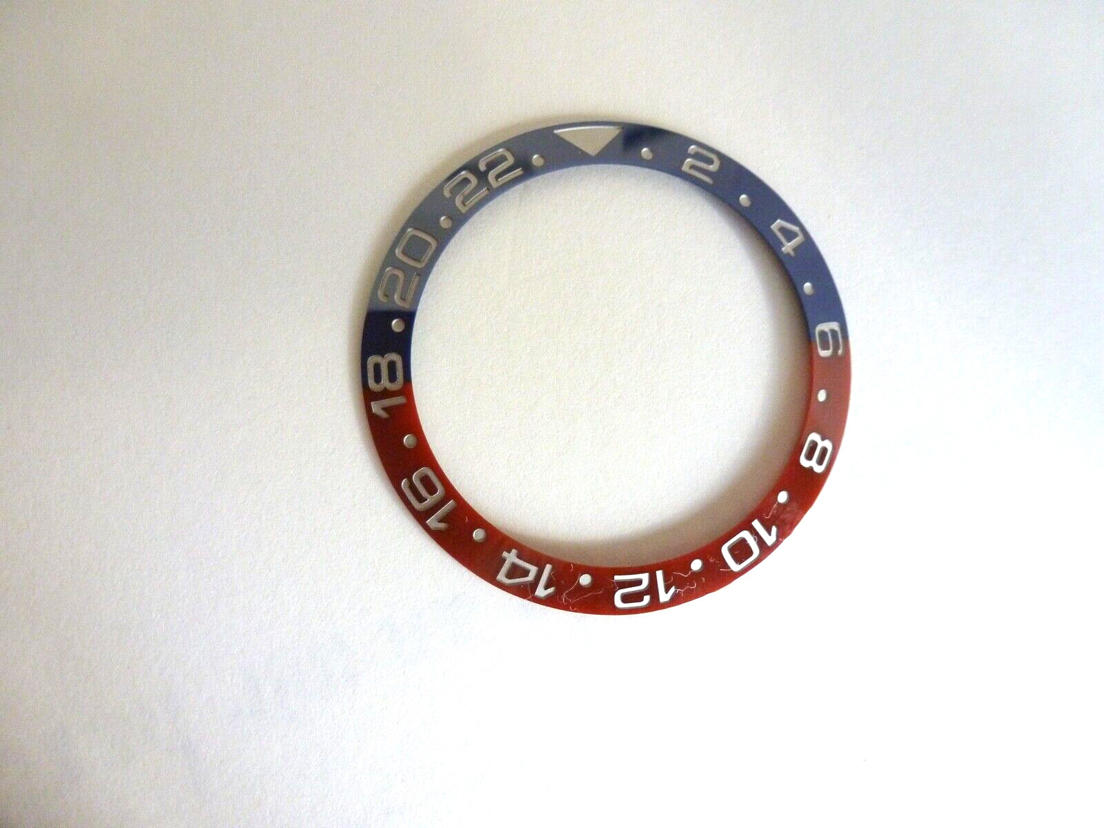 ceramic Bezel Insert Fits Rolex GMT Master II Pepsi 116710 126710 Custom Made
