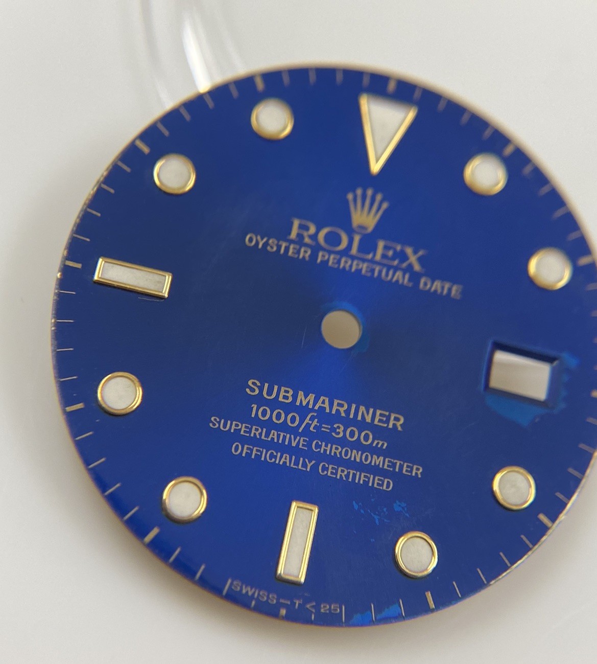 Genuine Rolex Submariner 16613 16618 16808 Cal. 3035/3135 Blue Tritium Dial