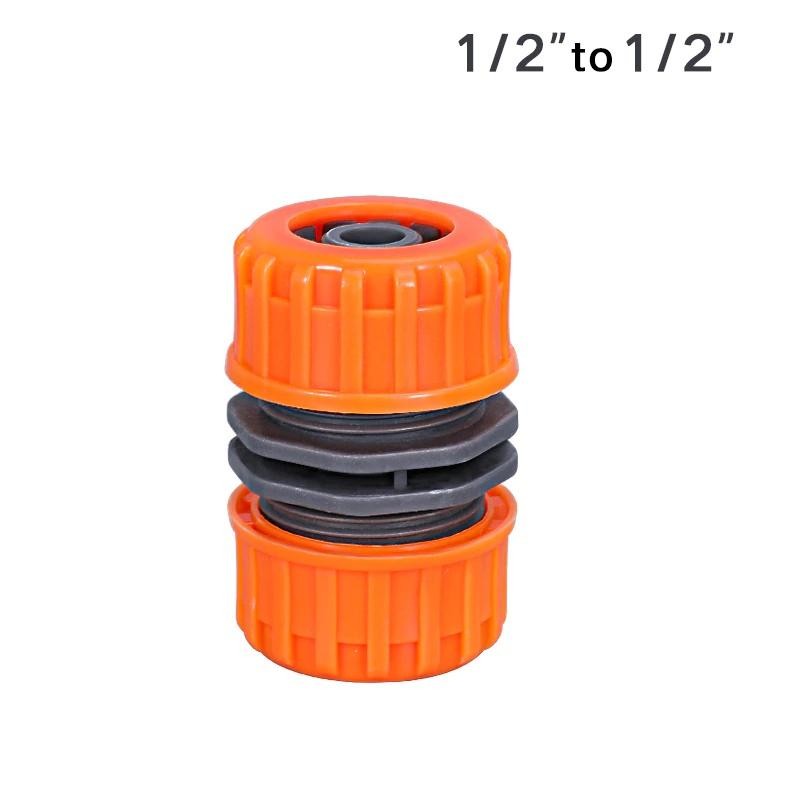 Hose Quick Connector Set 1/2″ & 3/4″ Coupler Adapter for Garden Pipes