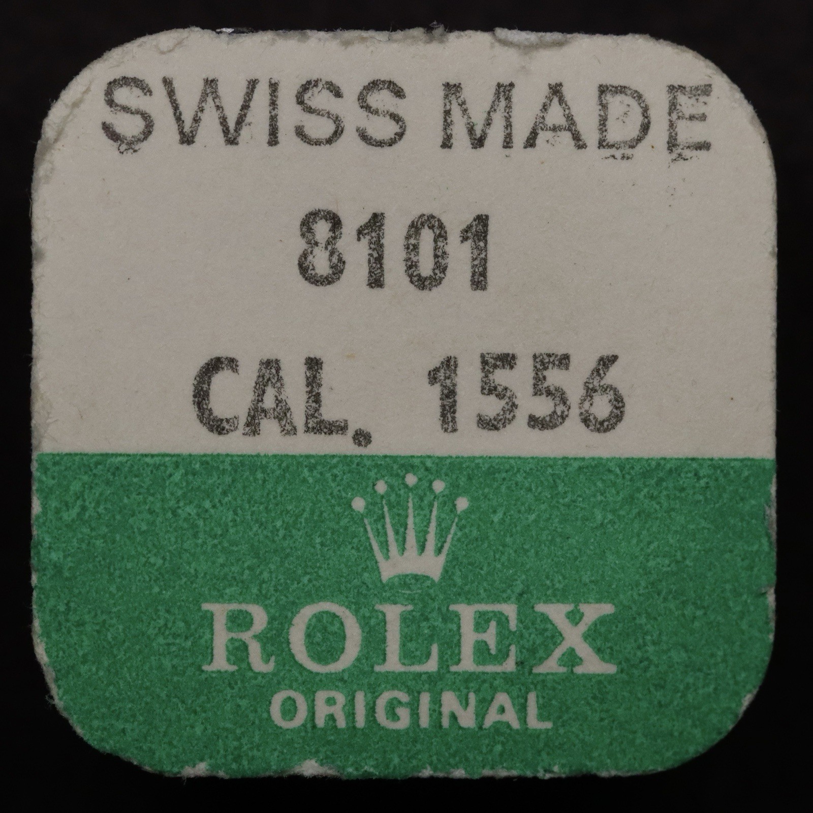 Original Rolex Spare Part # 8101 Caliber 1556 Escape Wheel. Sealed NOS