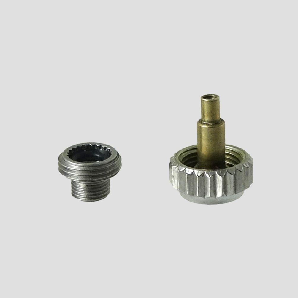 Rolex/Tudor Prince 5.3mm Watch Crown Oyster Date 24-530-0 Part and Tube