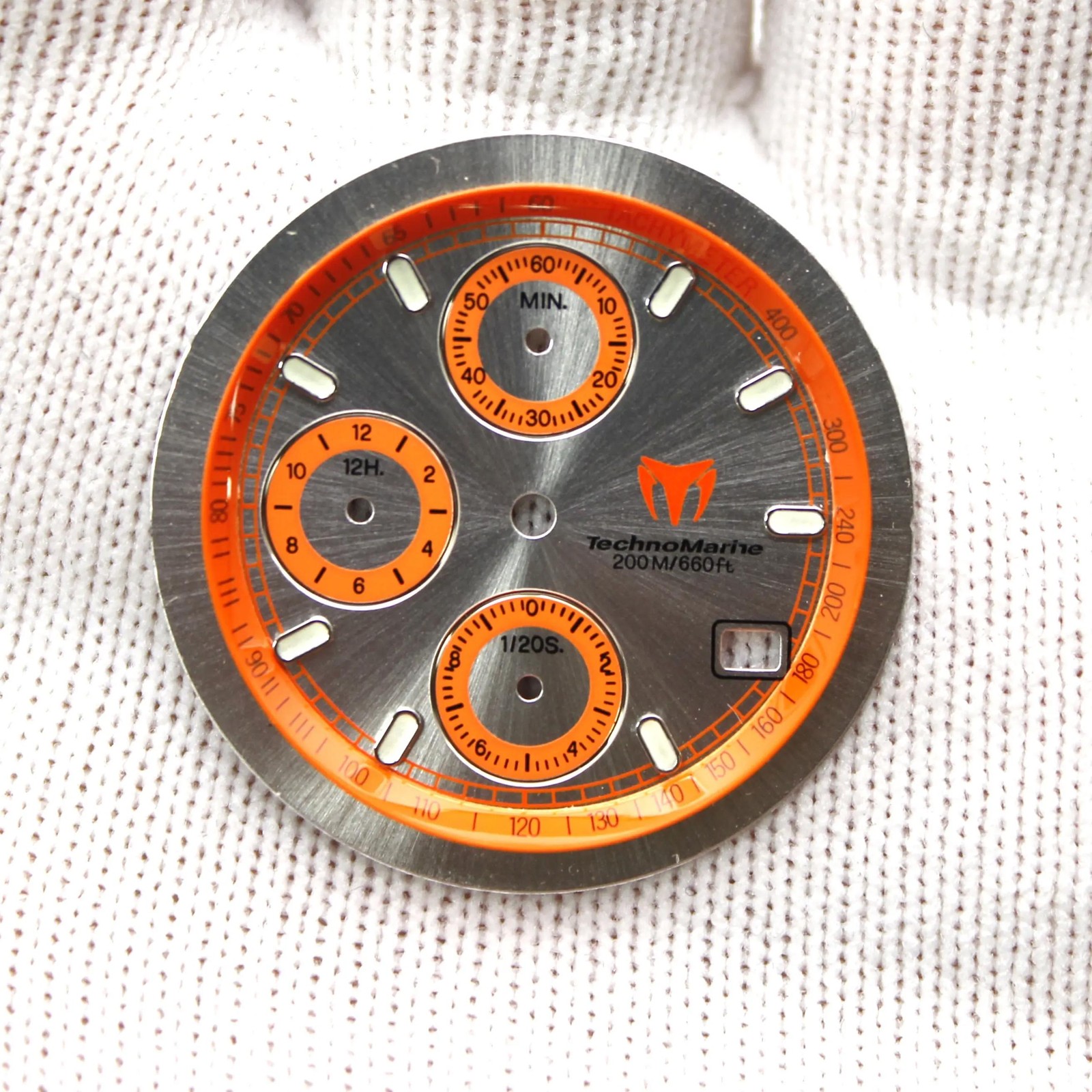 Technomarine Cruise 30mm Silver & Orange Sub-Dial For 36mm Watch