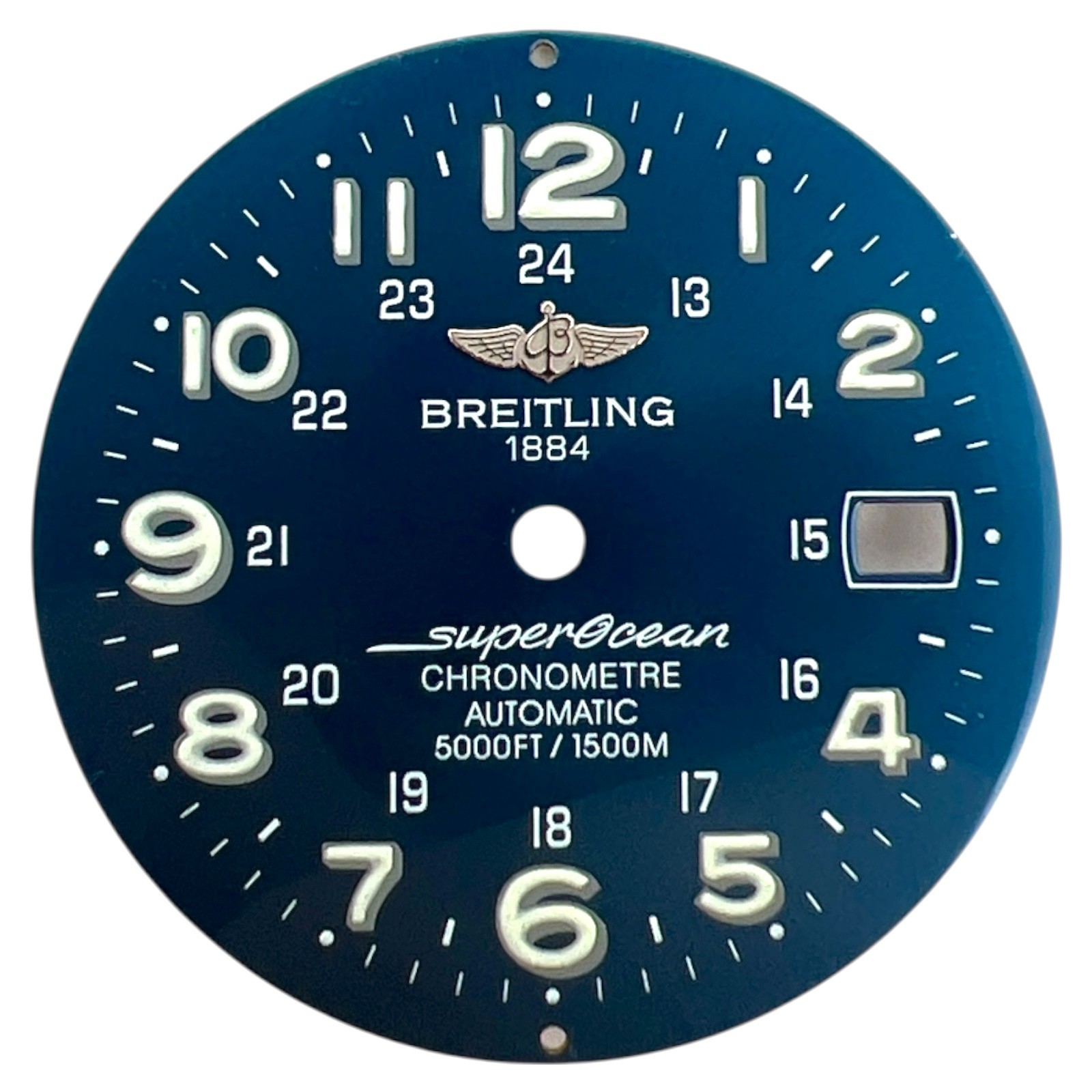 Genuine Breitling Superocean 42mm Arabic Dial Blue A17360