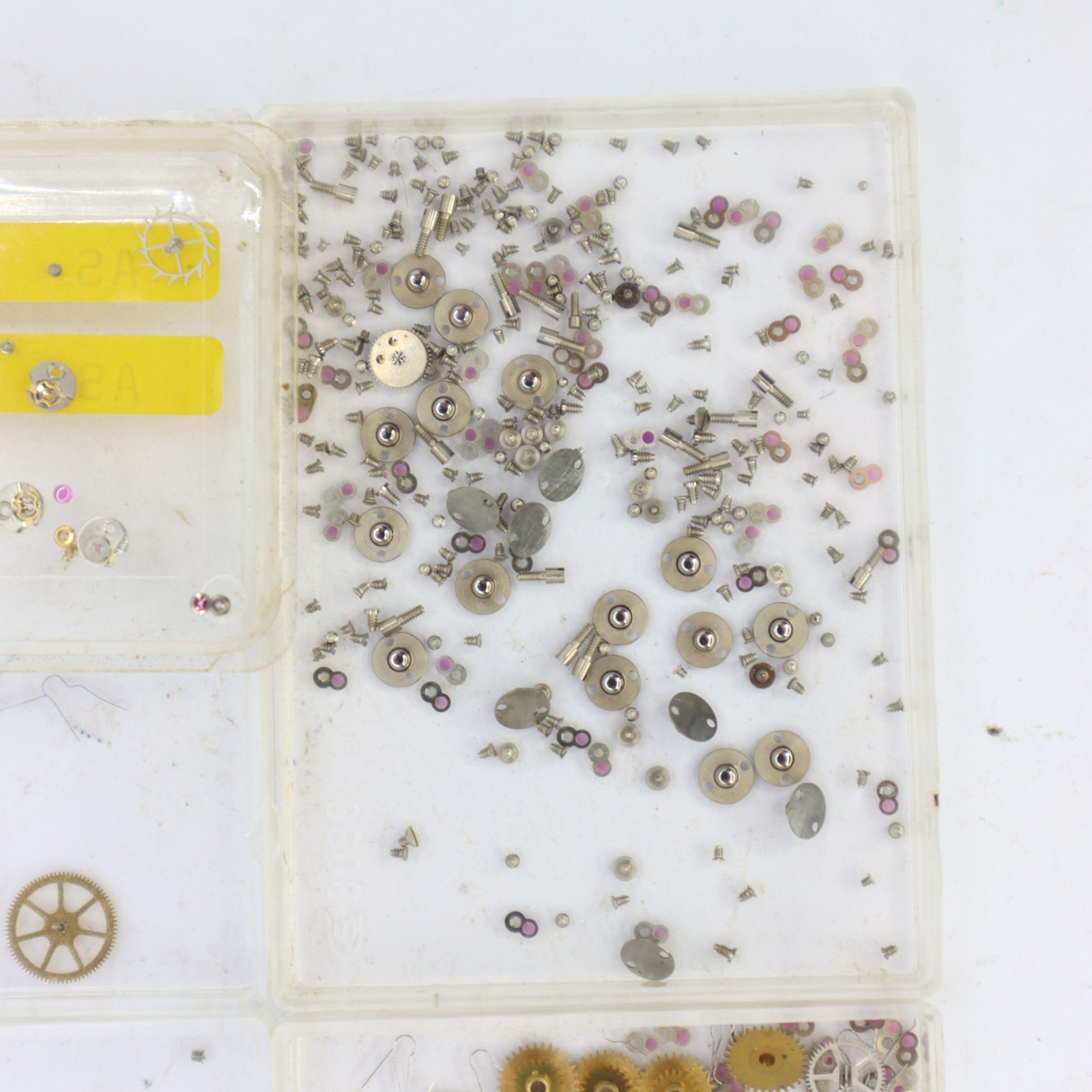 Assorted AS Cal. 1767 1700 1701 Automatic Watch Parts For Restoration Projects