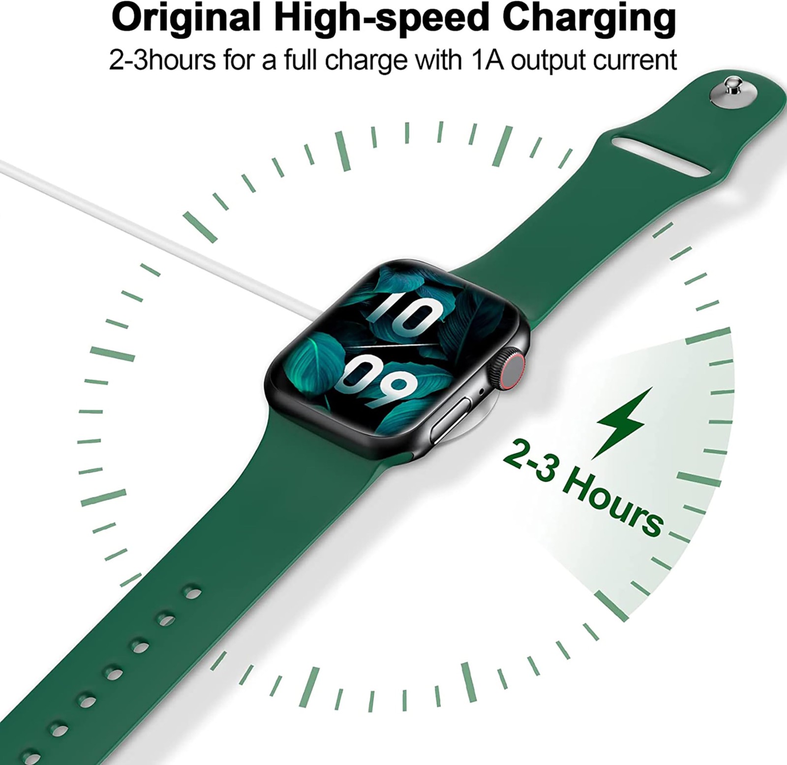 Magnetic Charging Cable for Apple Watch USB C 3.3FT Compatible with Series 2-10