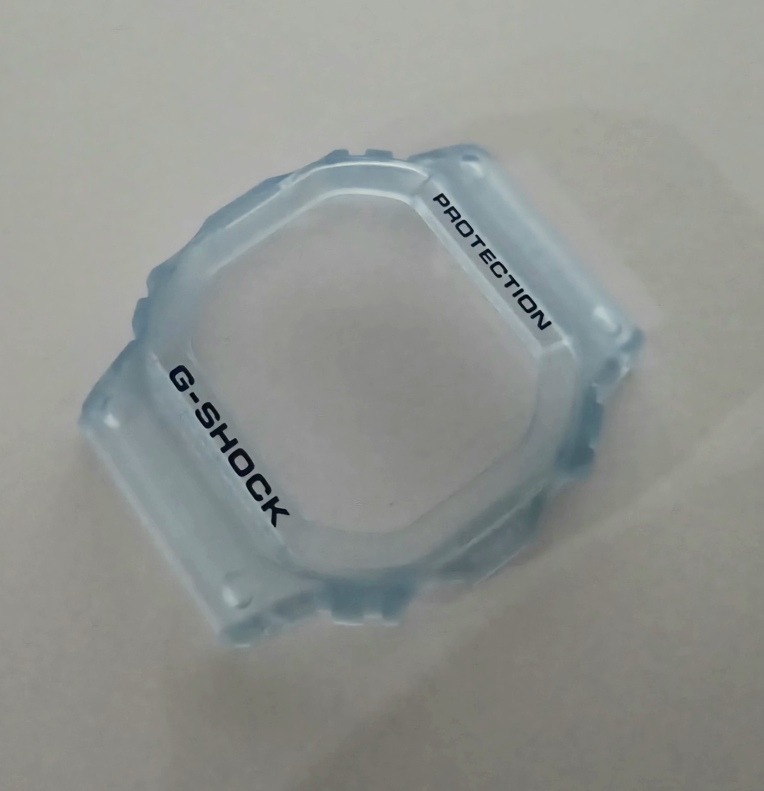 Genuine Casio Replacement BEZEL for G SHOCK DW5600LS-2 DW5600 CLEAR BLUE ** NEW
