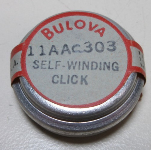 BULOVA SELF WINDING CLICK 11AAC303 WATCHMAKER REPLACEMENT PART #130
