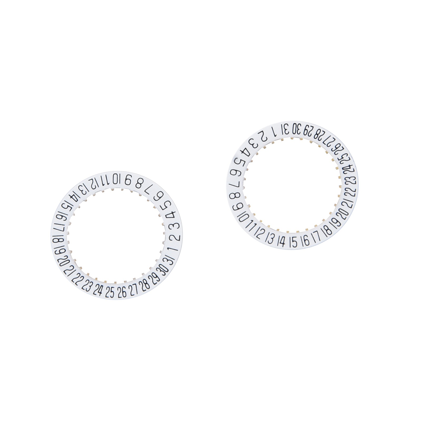 2Pack Date IndicatorDisc Wheel Plate 2557 H6 For ETA 2804-2 2824-2 2892A2 G