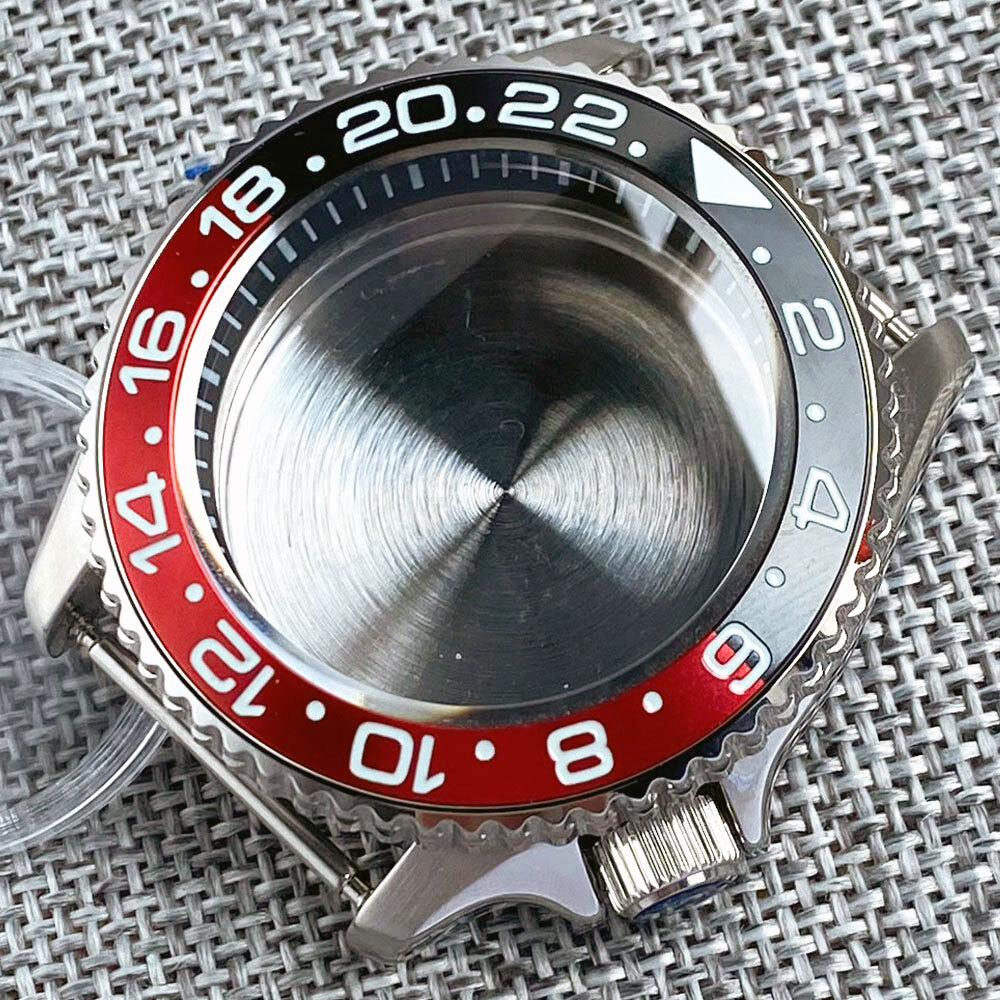 Domed Sapphire 200M Waterproof 41mm SKX Diver Watch Caase Steel for NH35 NH34 PT
