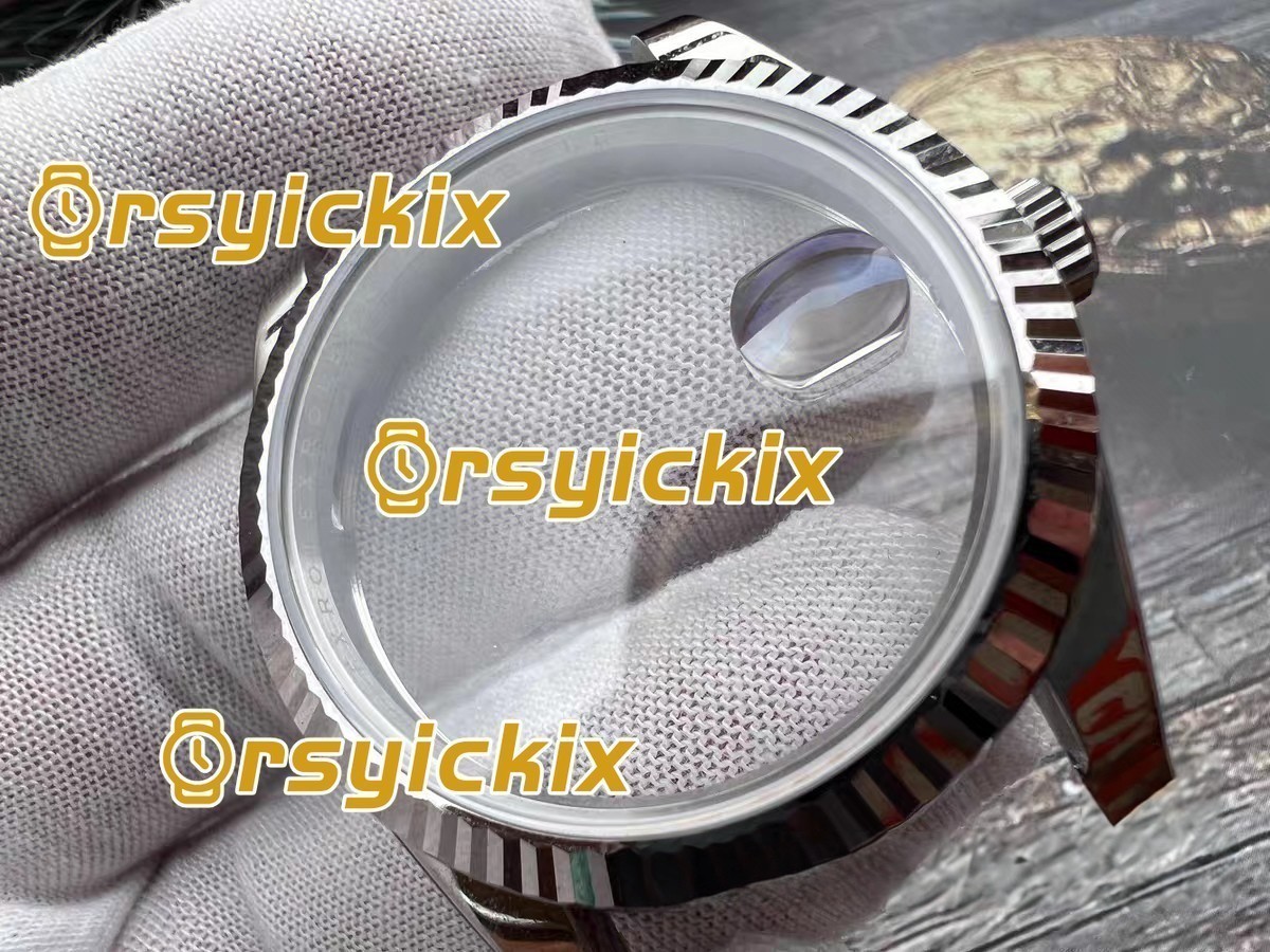 DIY SET for DD 40MM 3255 watch case + dial + hands +904L Stainless Steel Strap、