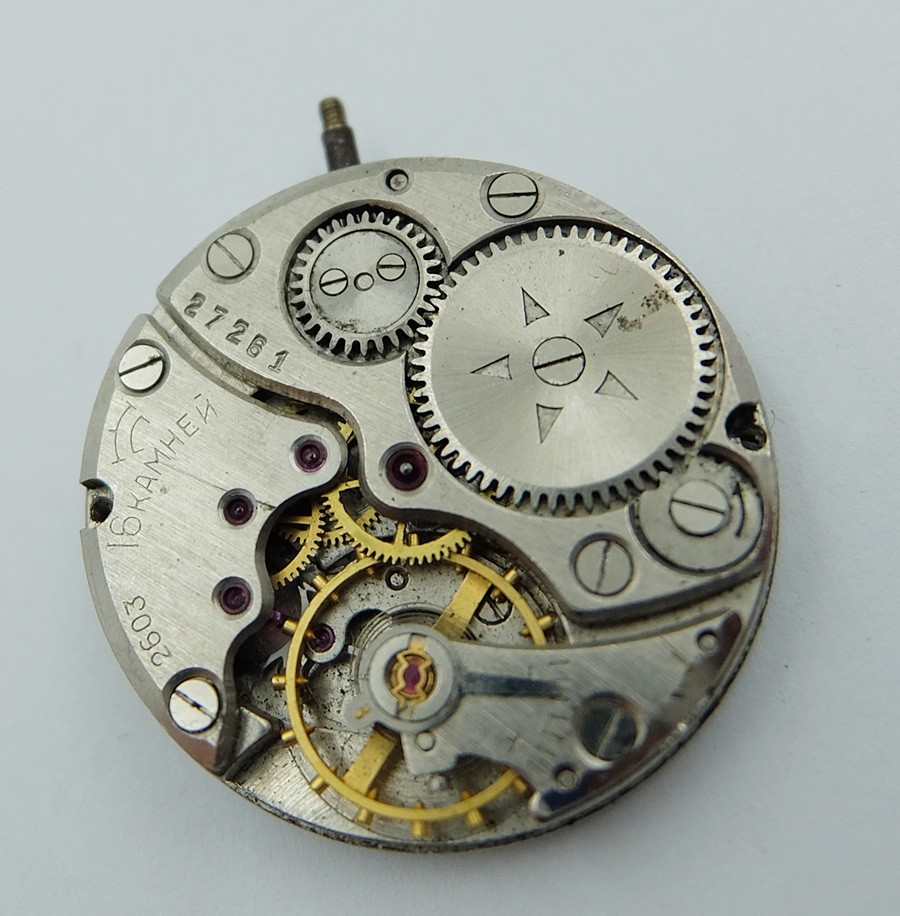 Raketa 2603 MOVEMENT FOR MEN’S WRISTWATCH 100% working A771