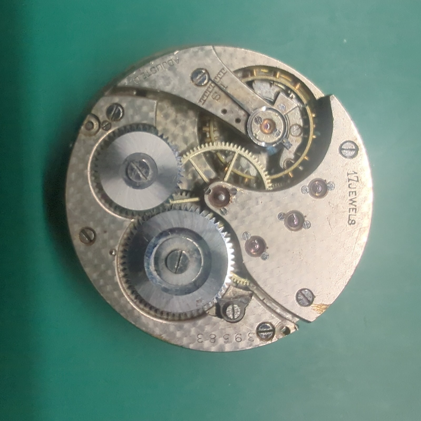 Eaton Co. Pocket Watch Movements Plus! For Parts/Repairs lot of 2