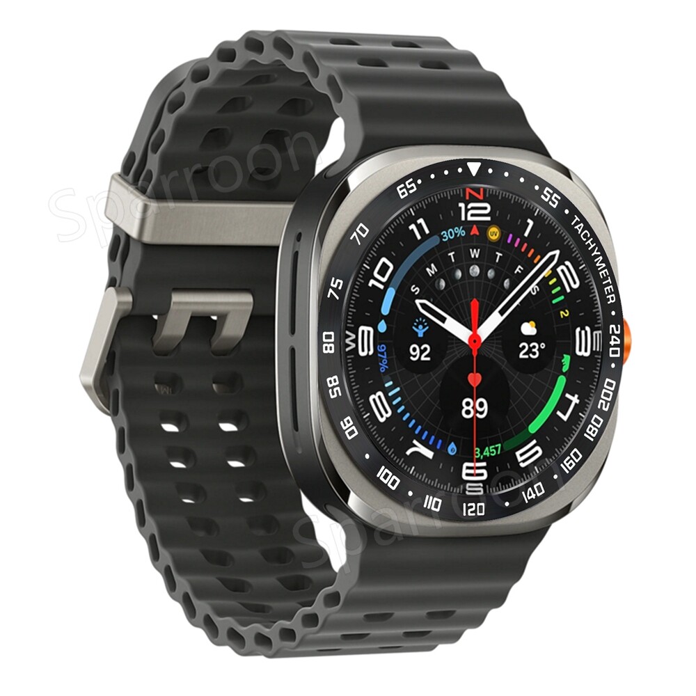 For Samsung Galaxy Watch Ultra 47mm Metal Bezel Ring Frame Case Protector Cover