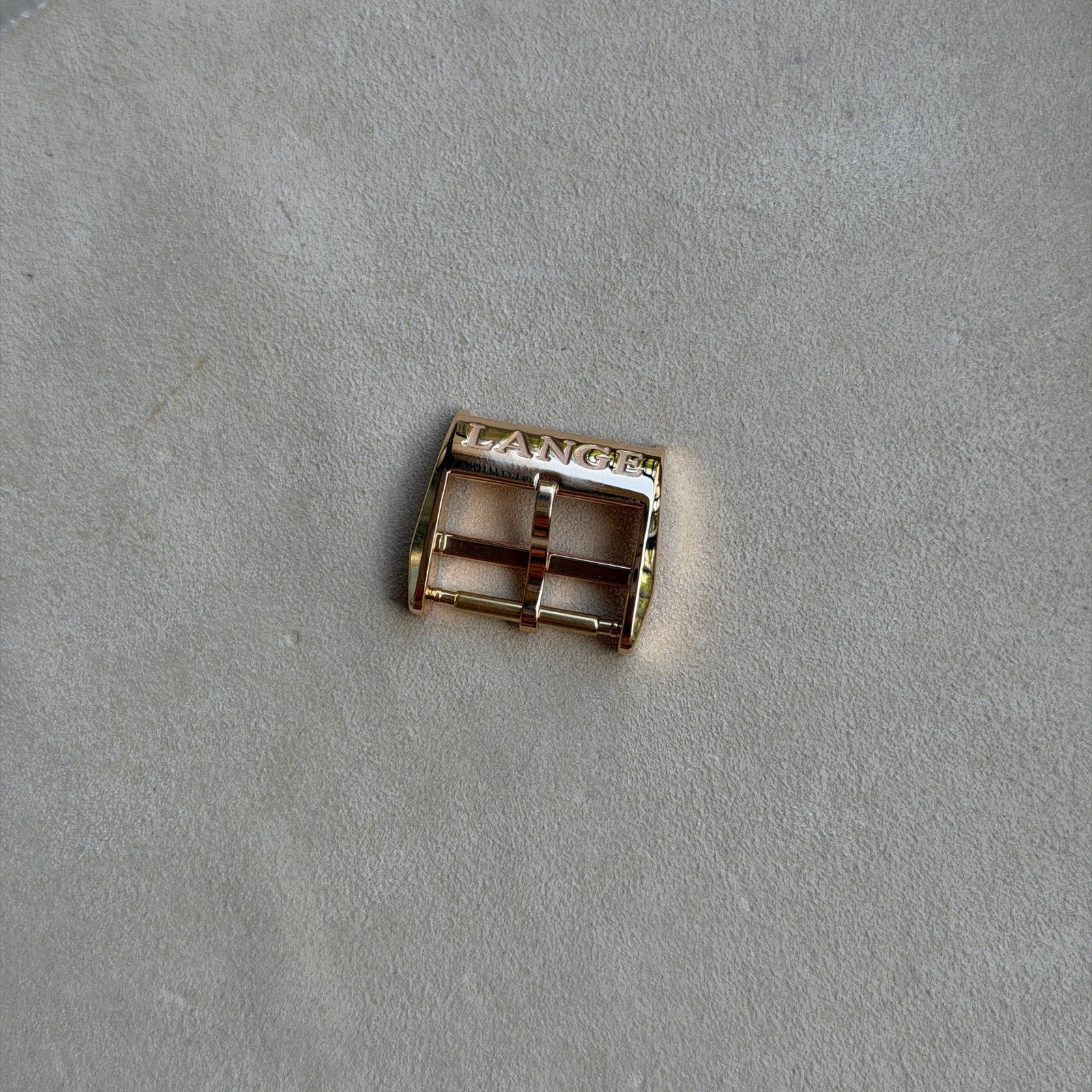 Authentic 16mm A. Lange Sohne 18K Rose Gold Watch Pin Buckle