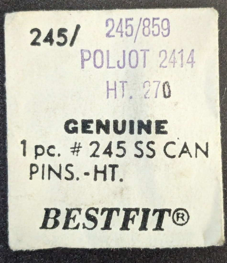 NOS POLJOT 2414 Cannon Pinion Bestfit 245/859 HT 270