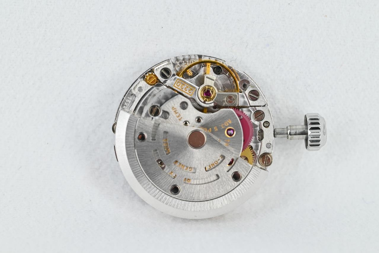 Rolex Wristwatch Complete Movement Calibre 2230 Plus Dial Hand Crown & Stem