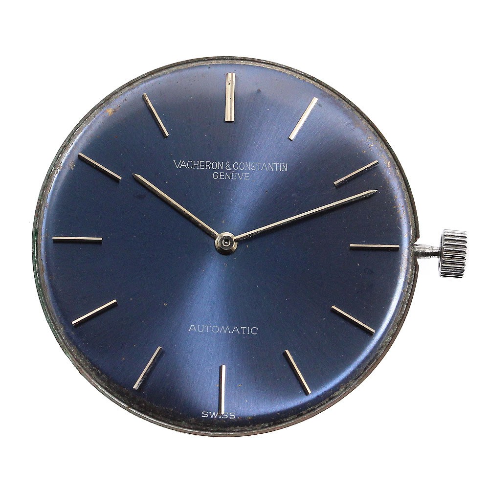 VACHERON CONSTANTIN Genuine Movement Cal.K1120 Men’s Navy Color Watch For Parts