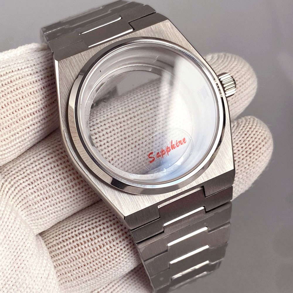 40mm Steel Watch Case (case+strap+dial) Fit PRX Super Player Model NH35A NH36A