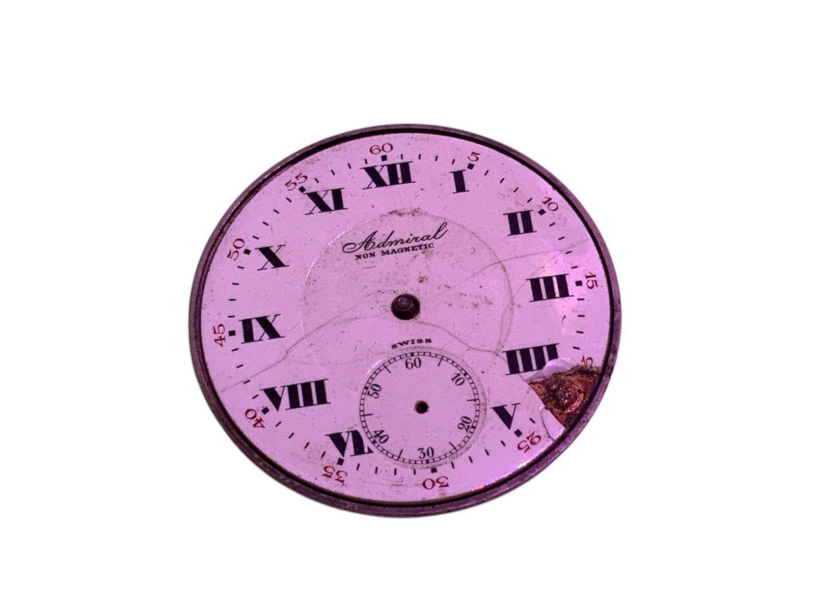 VINTAGE TACY WATCH CO. HENRY SANDOZ ADMIRAL POCKET WATCH MOVEMENT 9455552