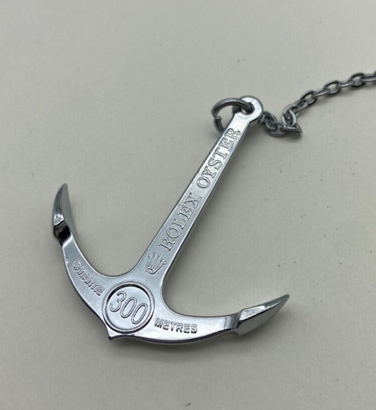 Genuine Rolex Submariner Silver anchor 300m 1000ft #1397