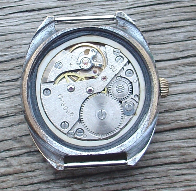 Raketa “Lnturex” With Double-Headed Eagle Russian Soviet Watch Calendar Serviced