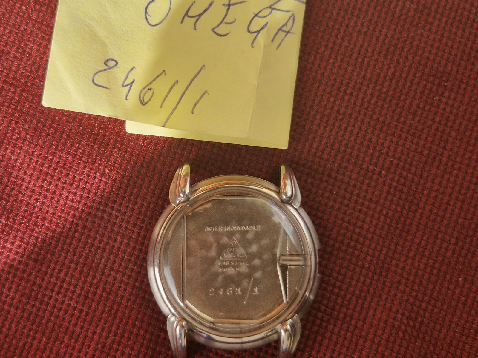 Omega case x watch only, ref.2461/1