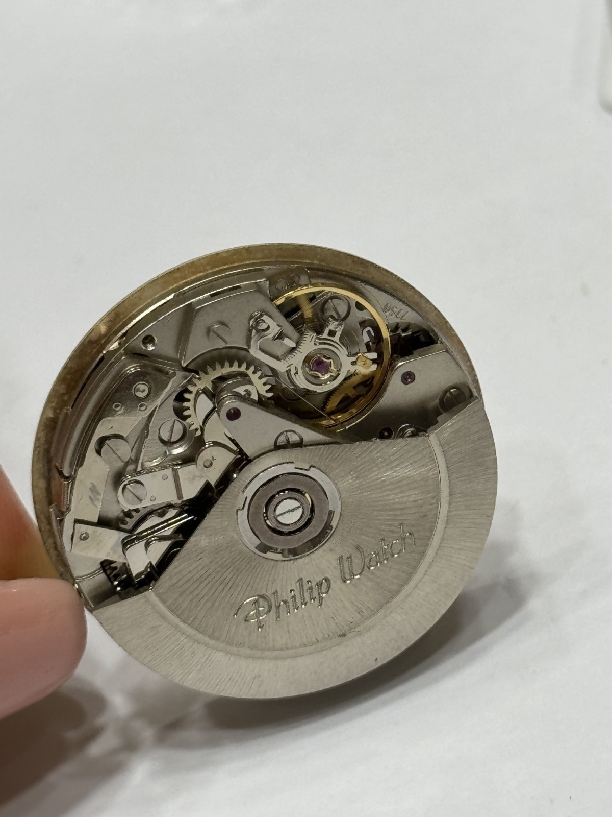 Chronograph Automatic Eta 7750 Phillip Watch Swiss Made Running