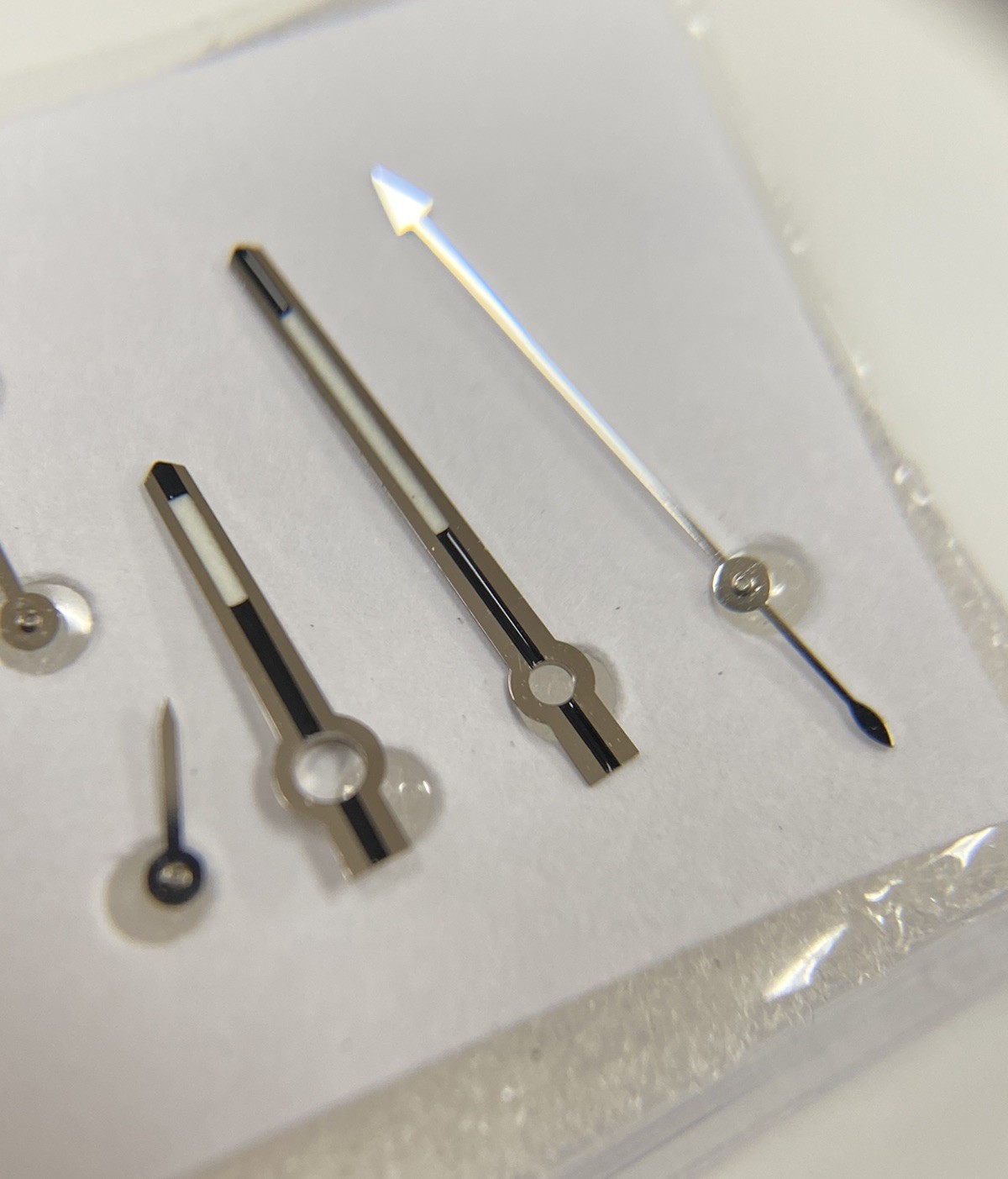 Genuine Rolex Daytona 116520 116519 116509 116500 Cal. 4130 White Gold Hand Set