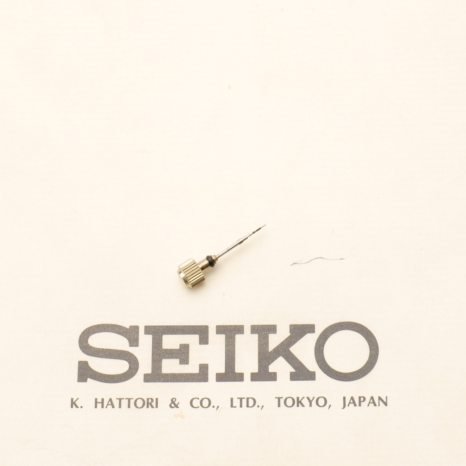 SEIKO Crown 1E55A3SNG0 Watch Part New Old Stock Watchmakers Genuine (SEK)