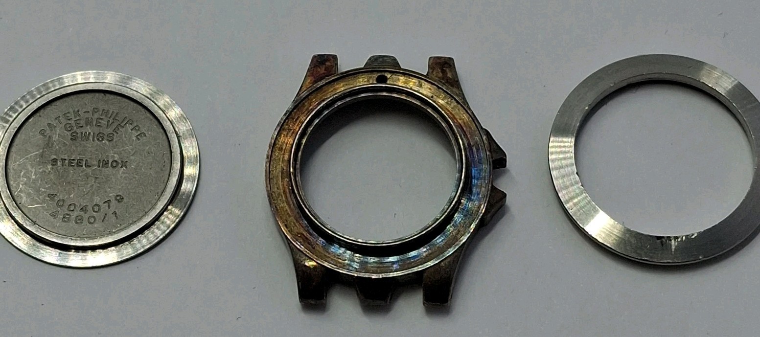 Patek PHILIPPE 4004079 , 4880/1 Case AUTHENTIC VINTAGE Part Parts Swiss #X7