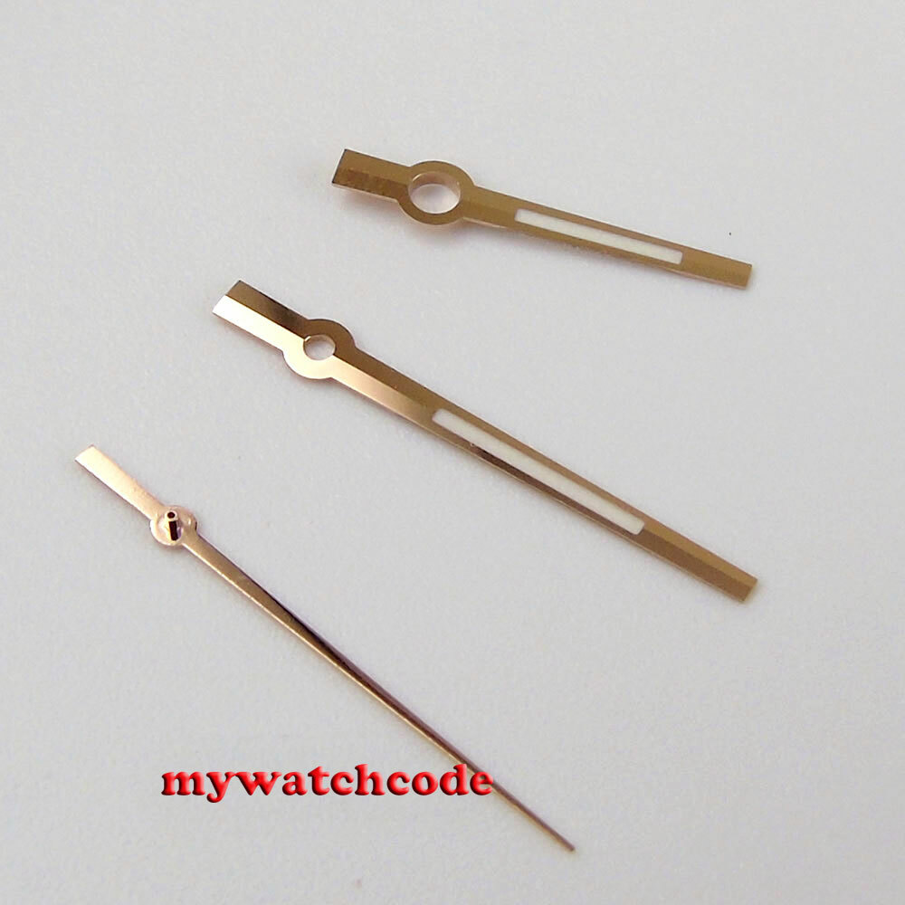 Silver Edge Golden Blue Watch Hand fit NH35 NH36 7s26 2824 8215 datejust watch