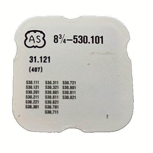 AS 530.101 Clutch Wheel watch part #407 31.121 fits 530.111 530.121 530.201…..