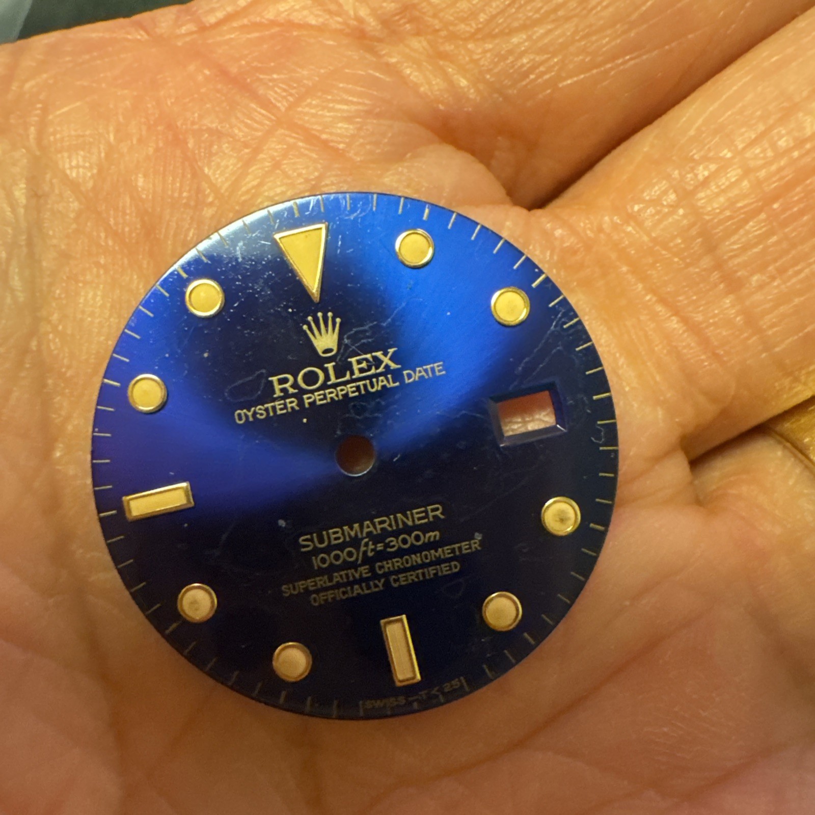 Original Rolex Oyster Submariner Blue Purple 16803 16808 16613 16618 dial (63)
