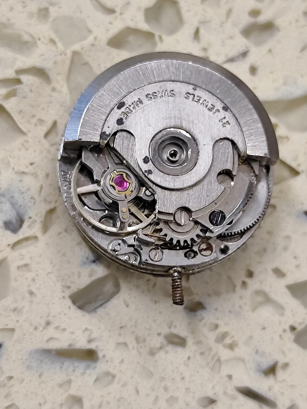ETA 2671 Movement Automatic with dial & hands Work & stop Used