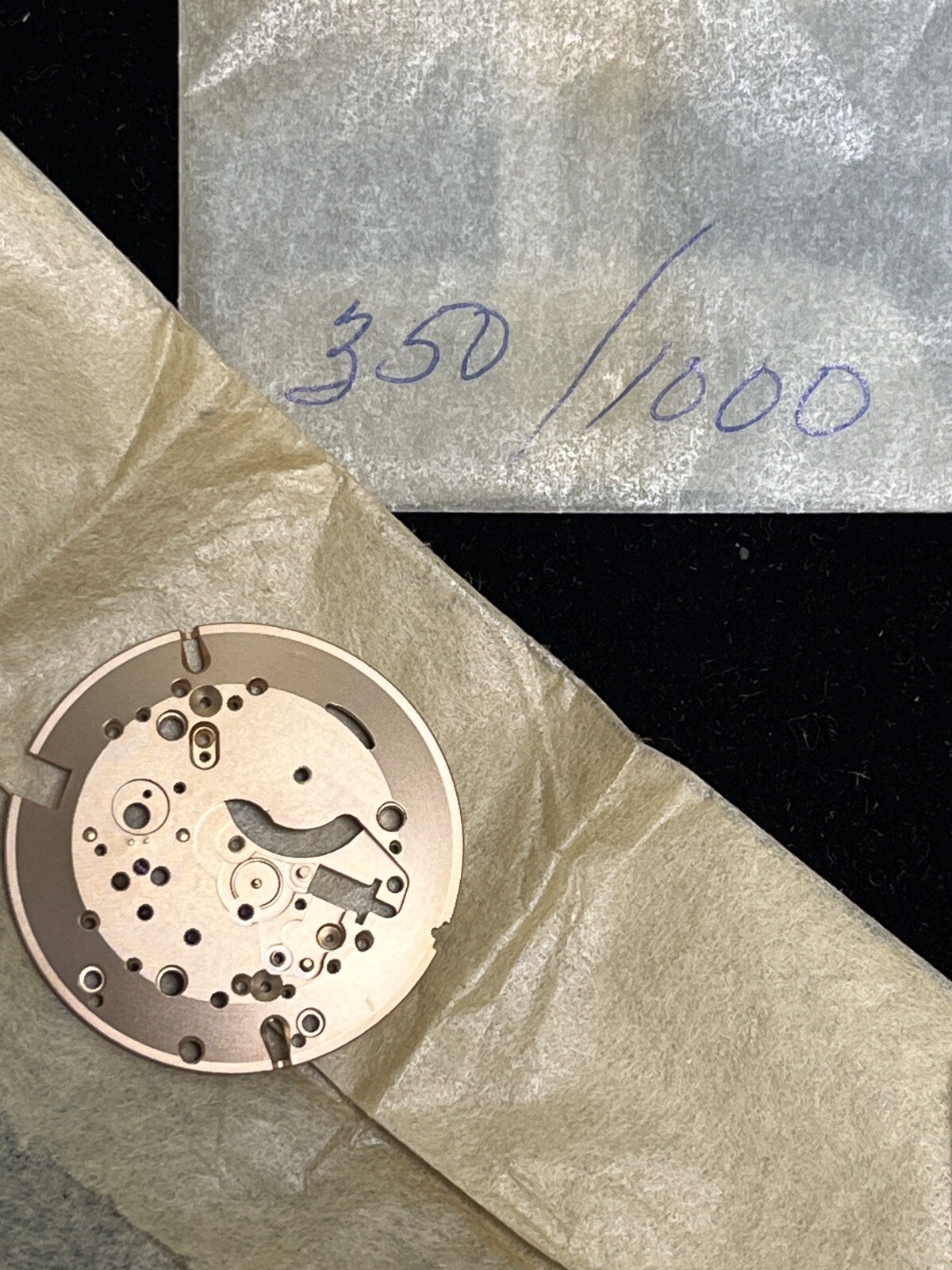 Omega New-Old-Stock Bumper Automatic ***Mainplates***