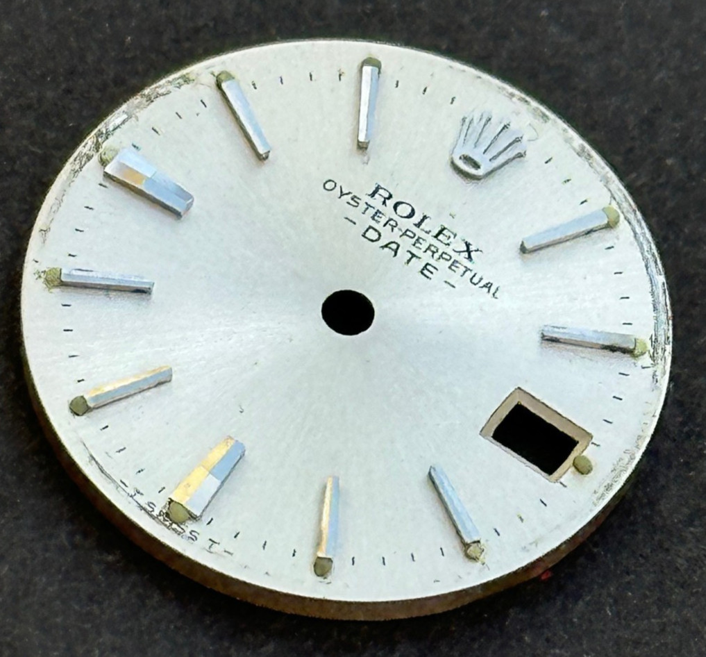 Vintage Rolex Oyster Perpertual Date Watch Dial For 26mm Case 6517 6519 6917