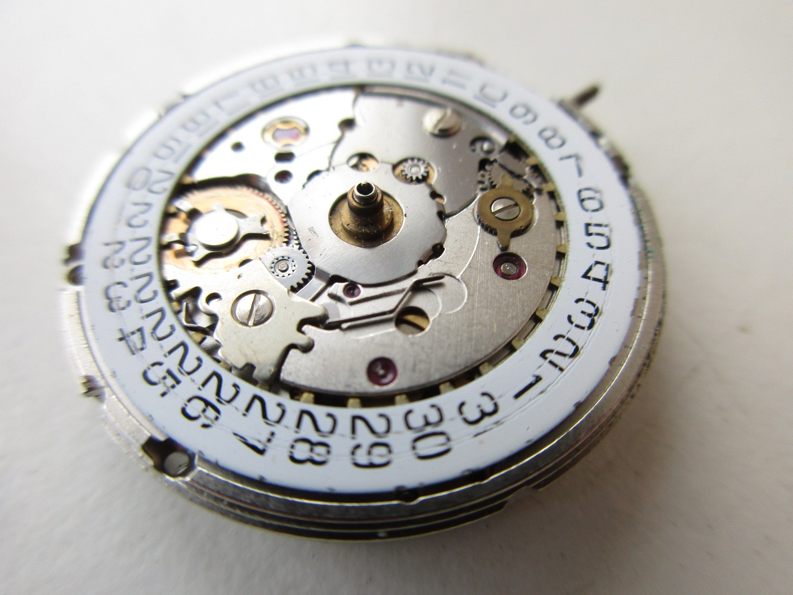 ETA cal. 2834-2 Swiss automatic watch movement – date disk only – running