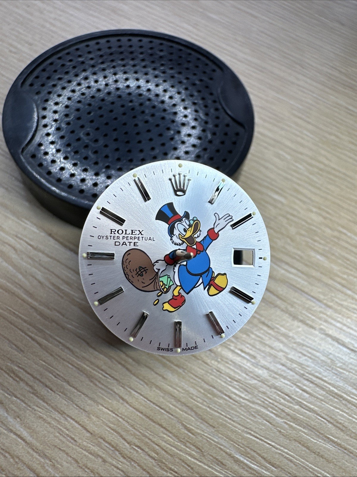 Donald Duck Rolex Date 15200 Cal. Dial 3135