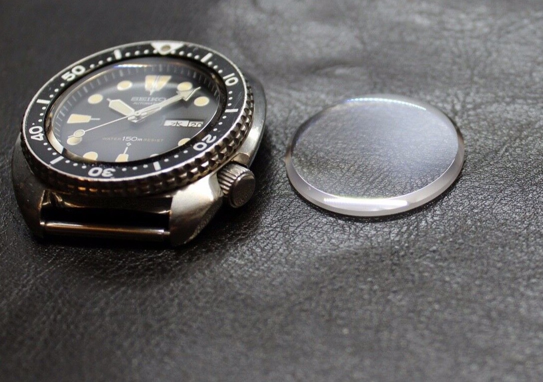 Sapphire Clear AR 320w34ga Seiko diver 6309-7040 6309-7049 6306-7000 6306-7001