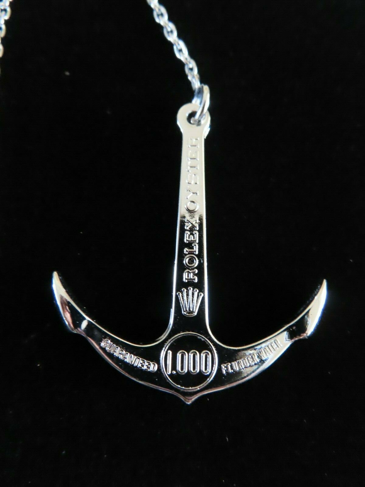 Vtg Rolex SUBMARINER Anchor with Chain Collectable