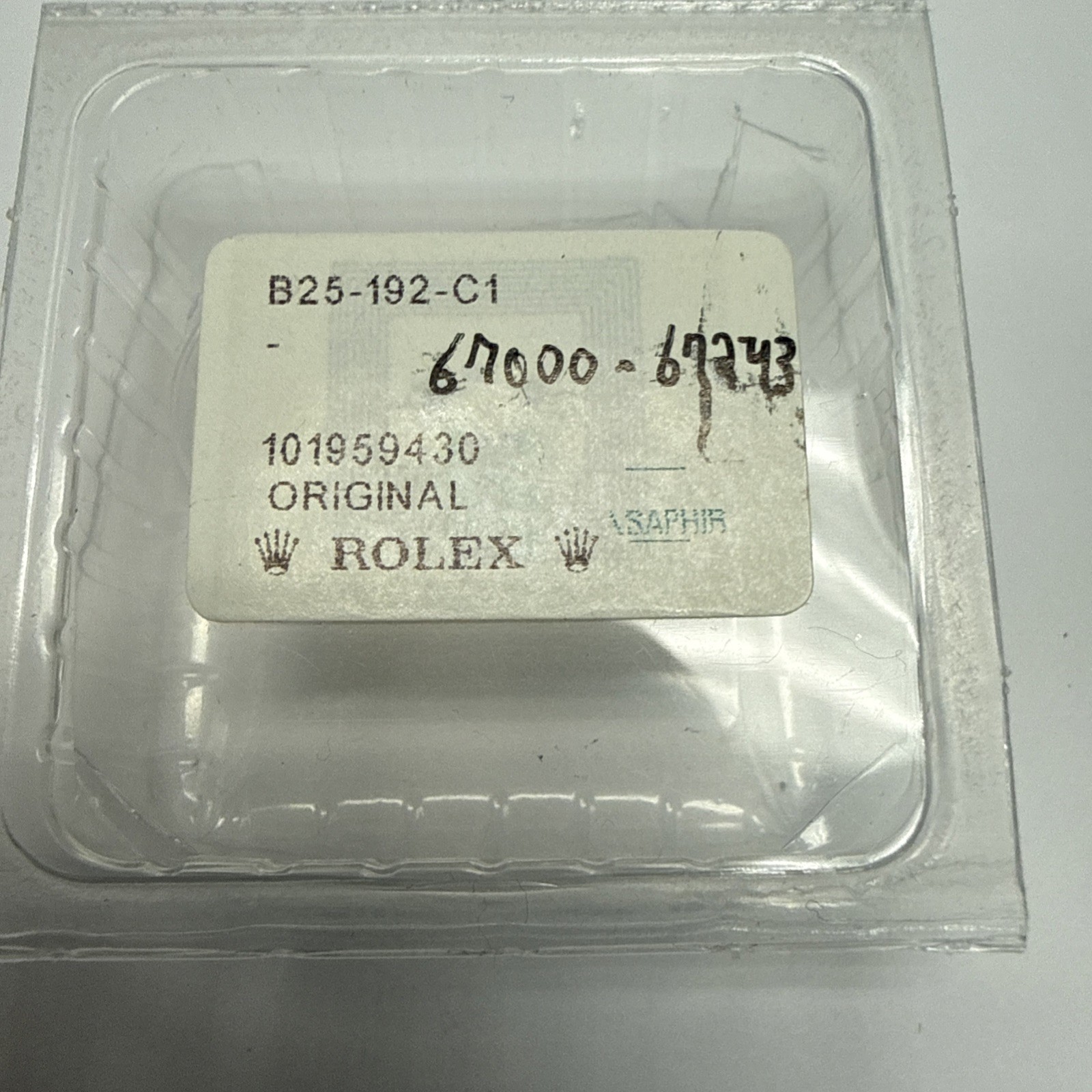 2 Rolex B25-102-C1 Gaskets Open Package item# e12090