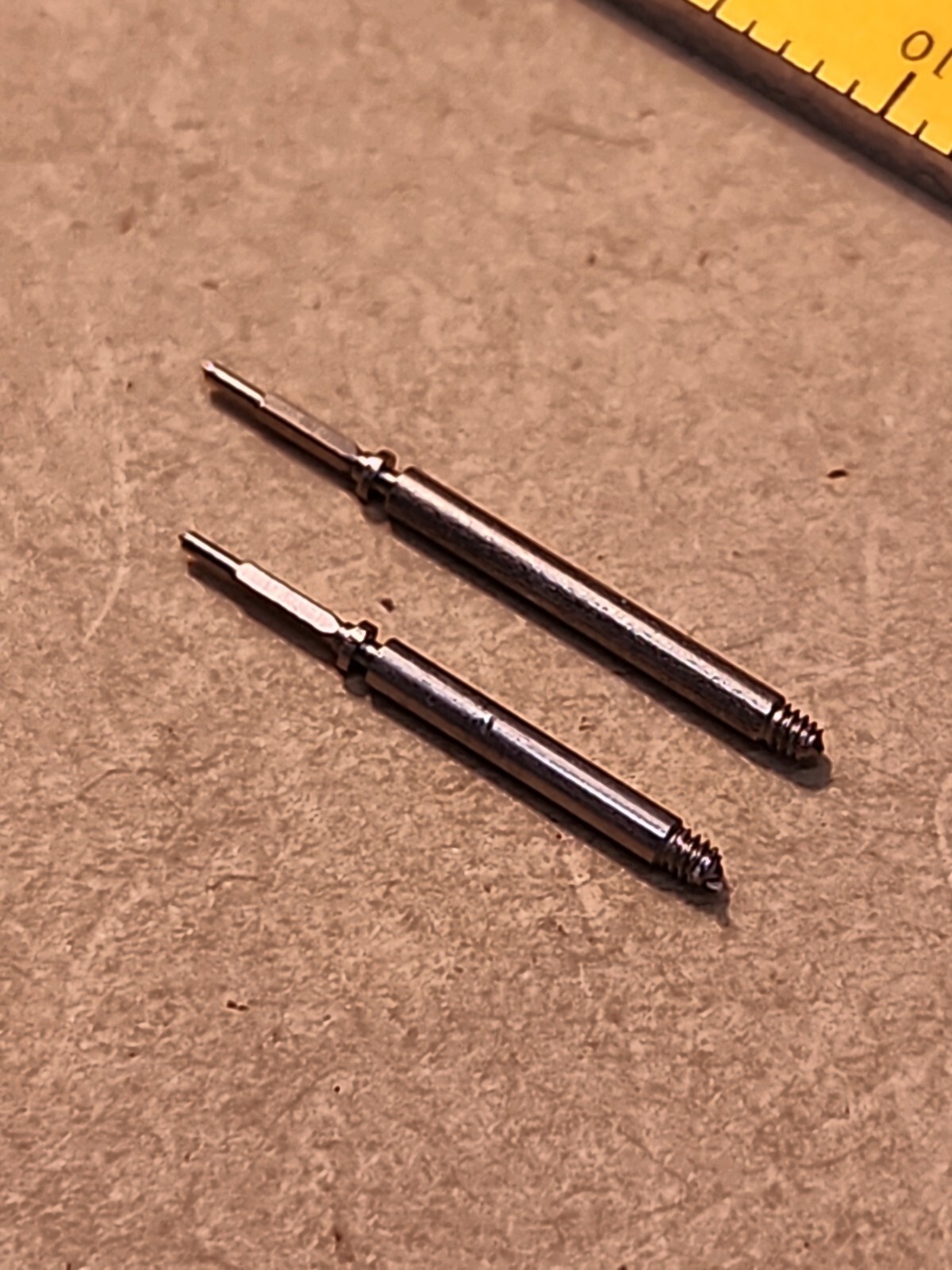 2 Bulova Accutron 218 Or 219 Mixed Length Setting Stems
